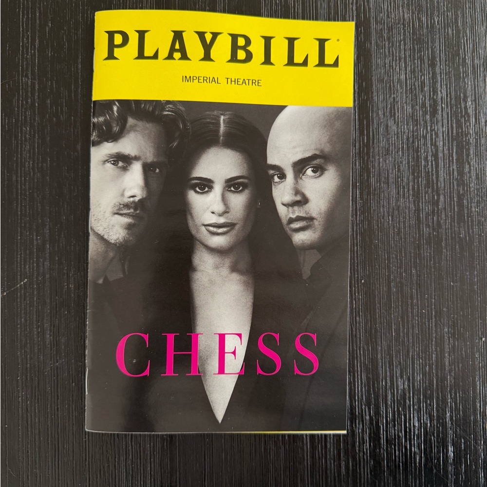 Chess Broadway Playbill